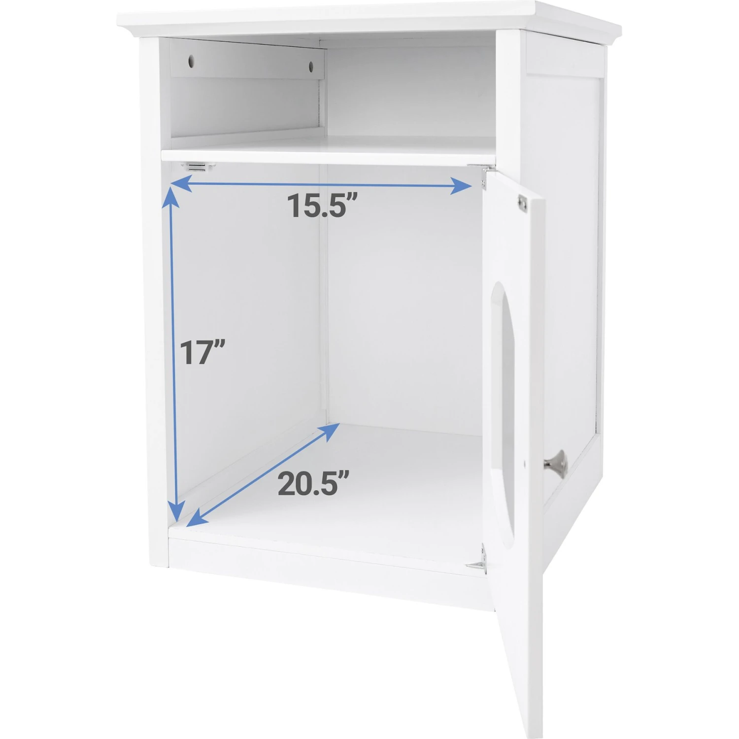 Frisco Decorative Side Table Cat Litter Box Cover