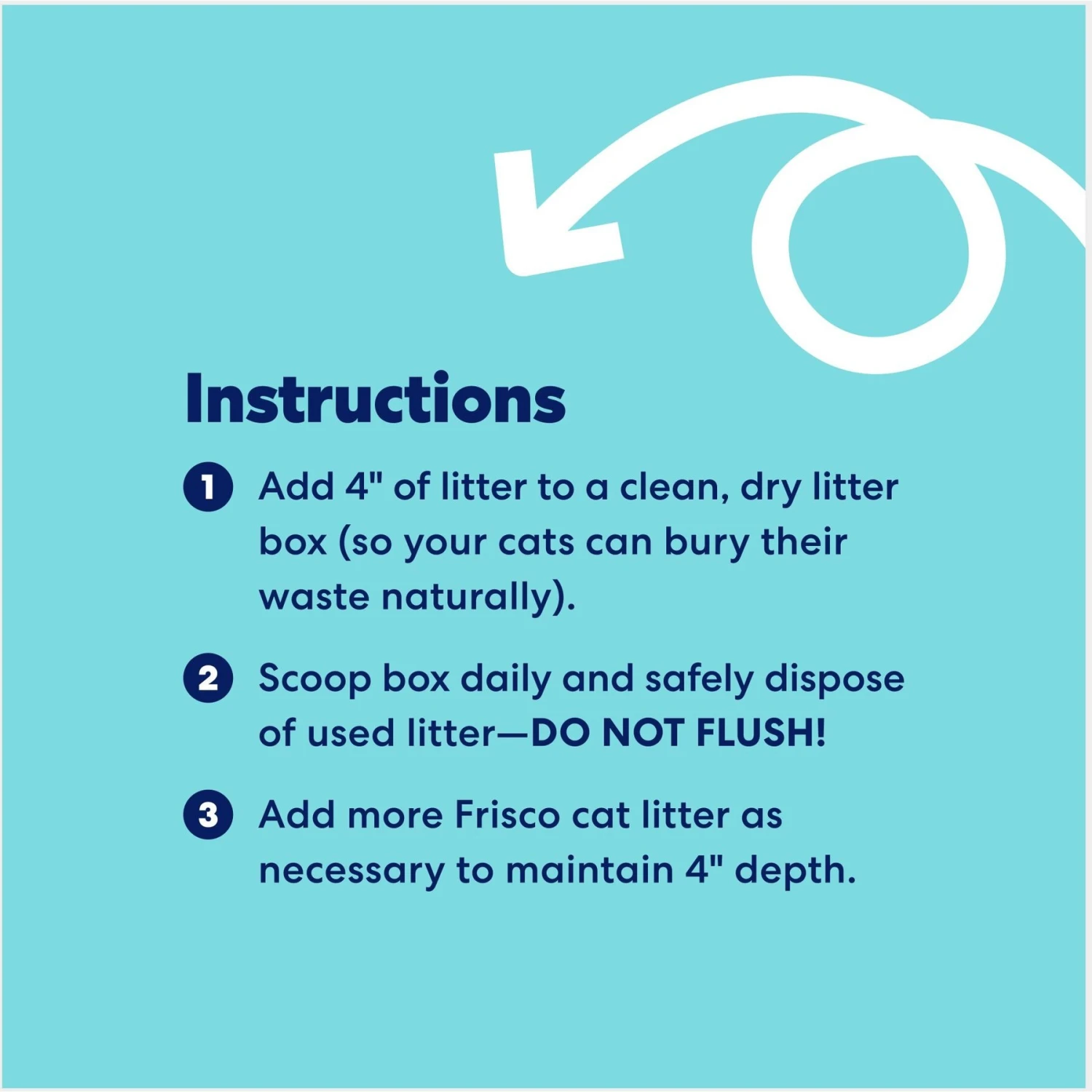Frisco Unscented Non-Clumping Recycled Paper Cat Litter
