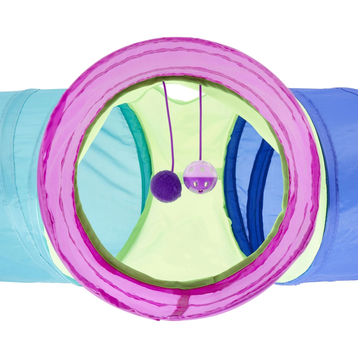 Frisco Foldable Play Tri-Tunnel Cat Toy