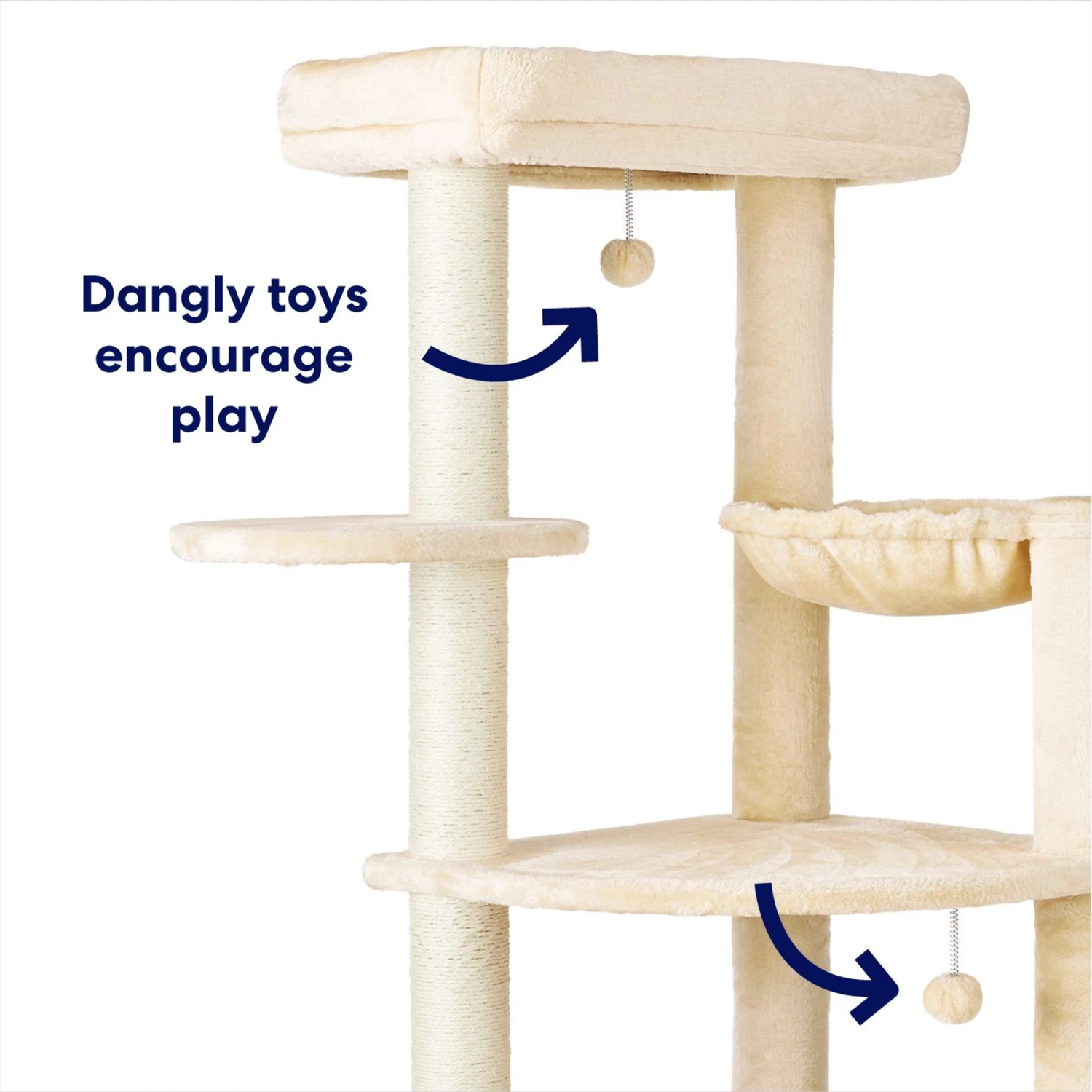 Frisco 76-in XXL Heavy Duty Cat Tree