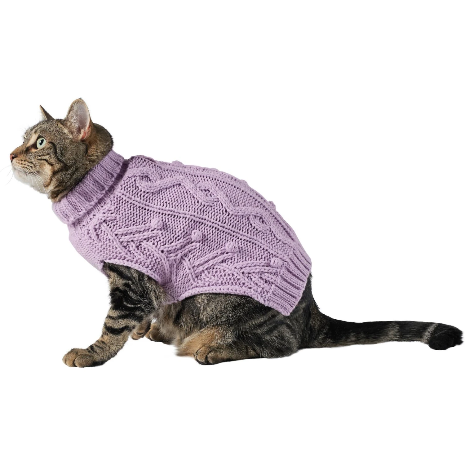 Frisco Bobble-Knit Dog & Cat Turtleneck Sweater