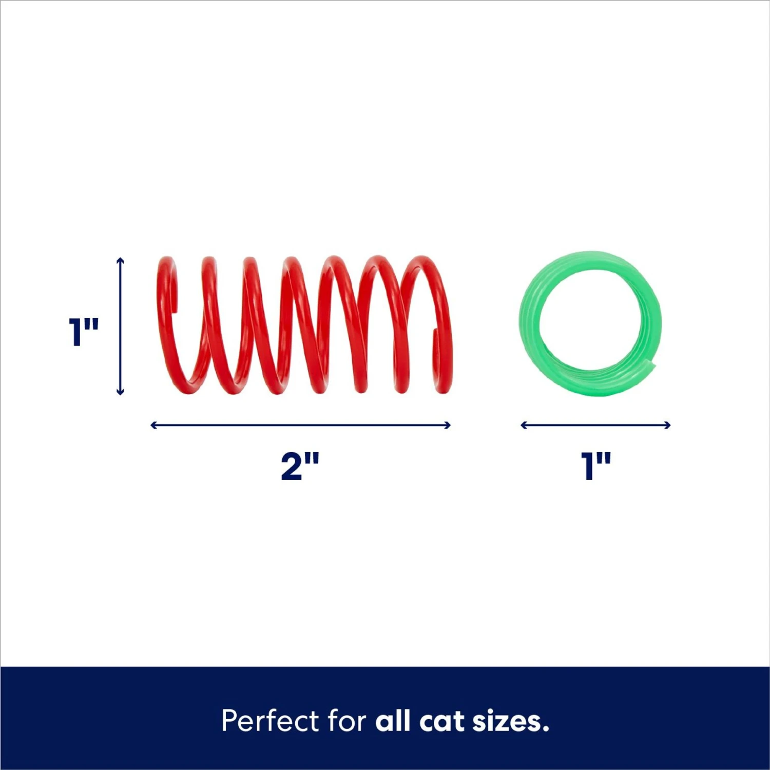 Frisco Holiday Springs Cat Toy, 10 count