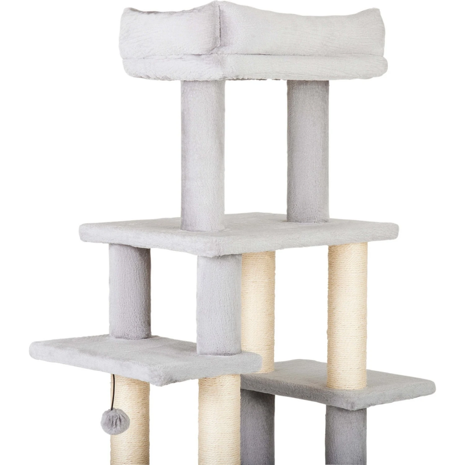 Frisco 71-in Faux Fur Cat Tree & Condo