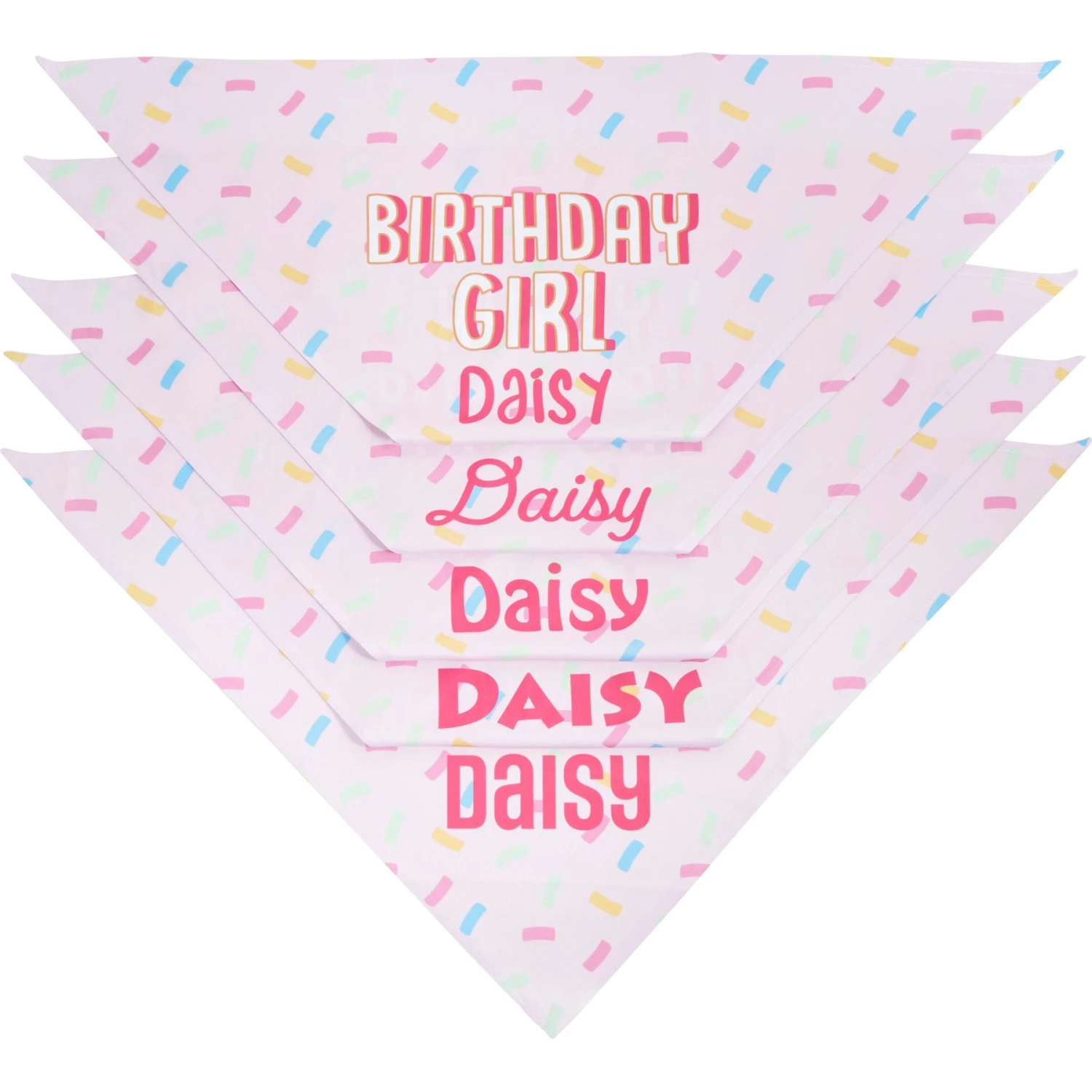 Frisco Birthday Girl Personalized Dog & Cat Bandana