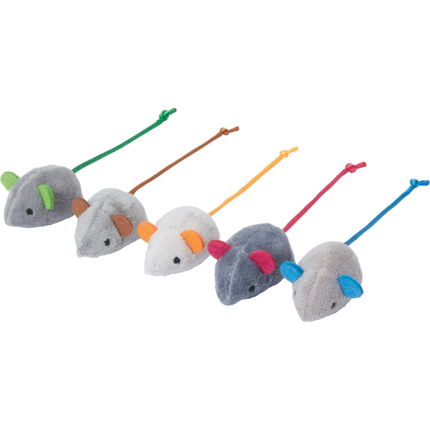 Frisco Mice Plush Cat Toy with Catnip