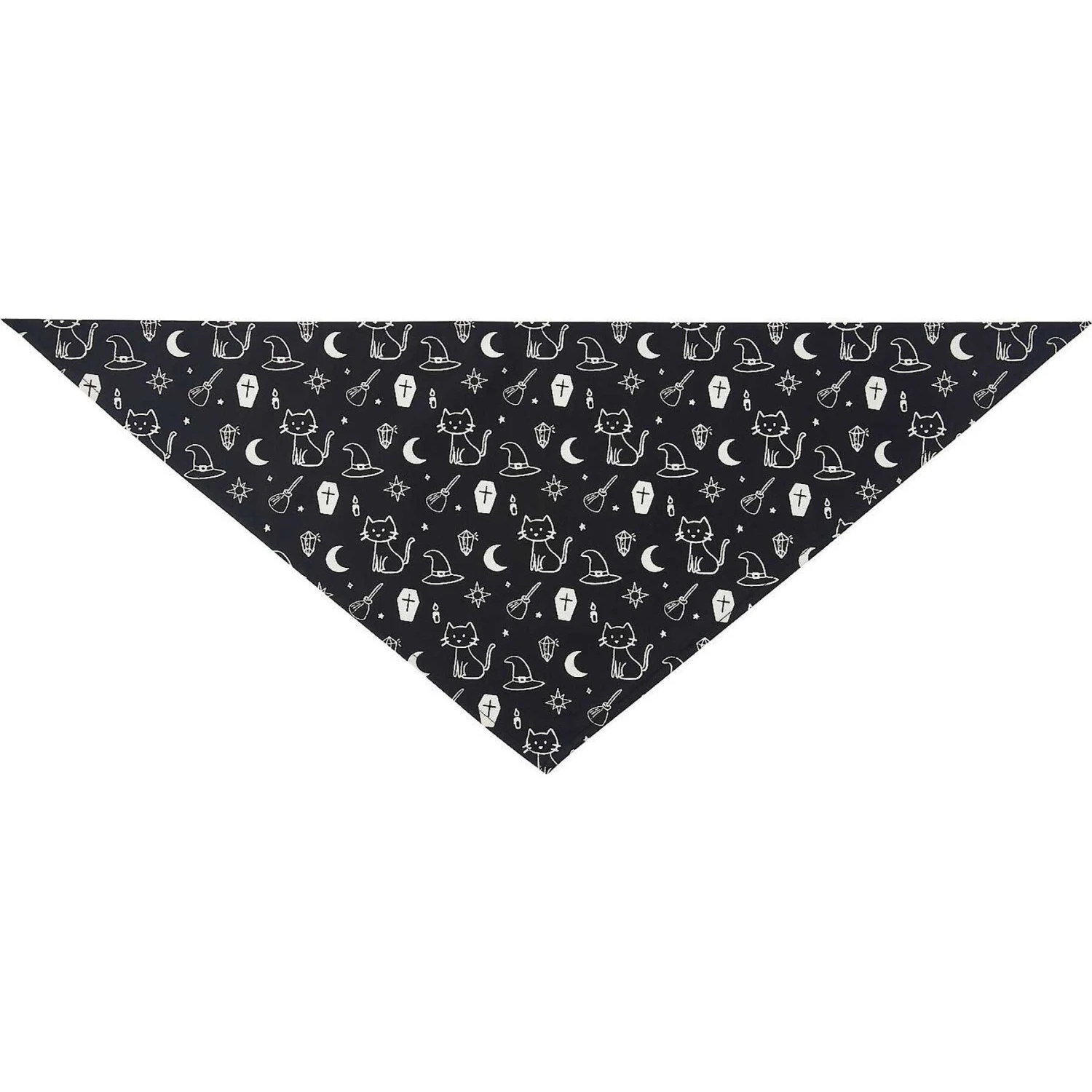 Frisco Glow in the Dark Mystical Print Dog & Cat Bandana