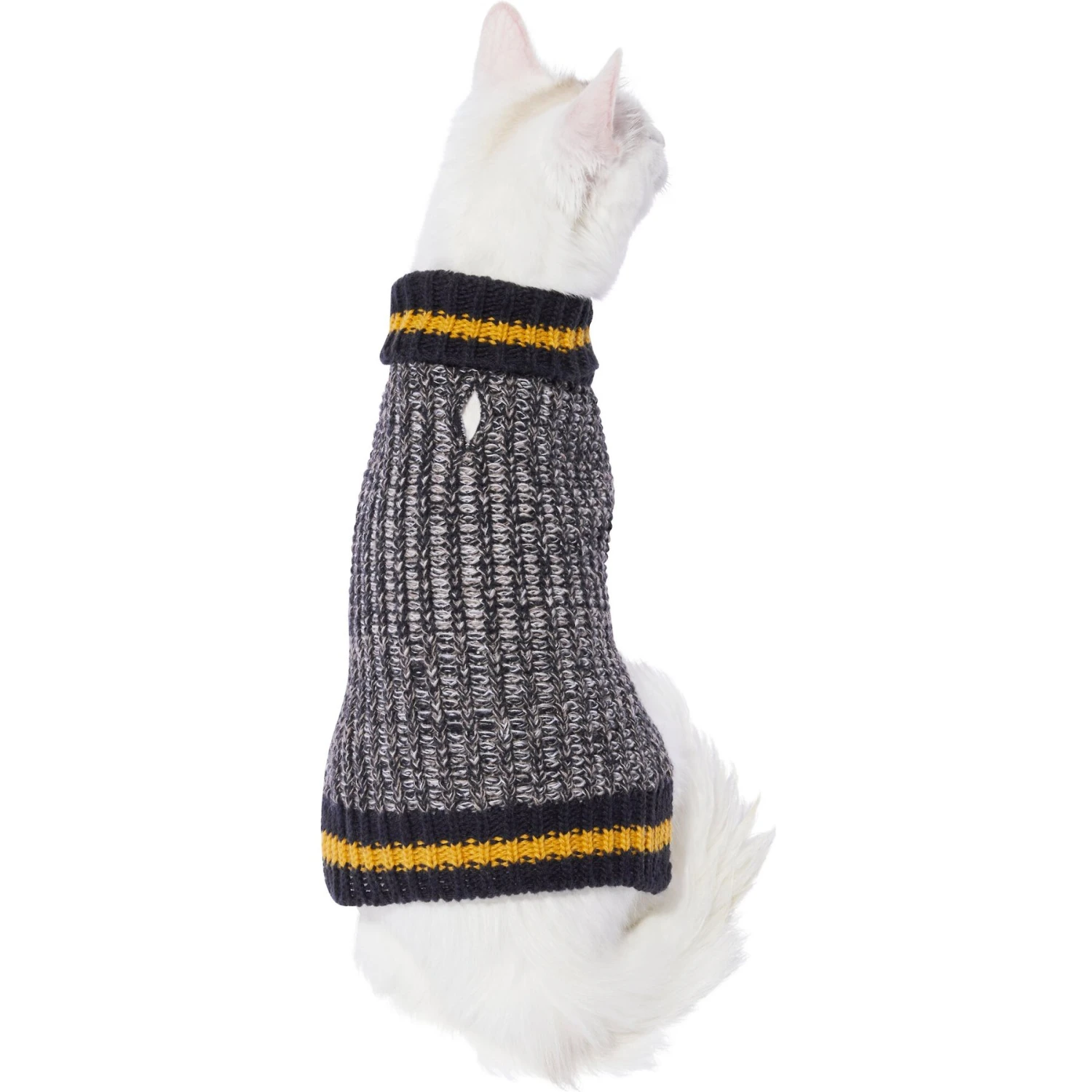 Frisco Heathered Knit Dog & Cat Sweater with 60% Recycled Content