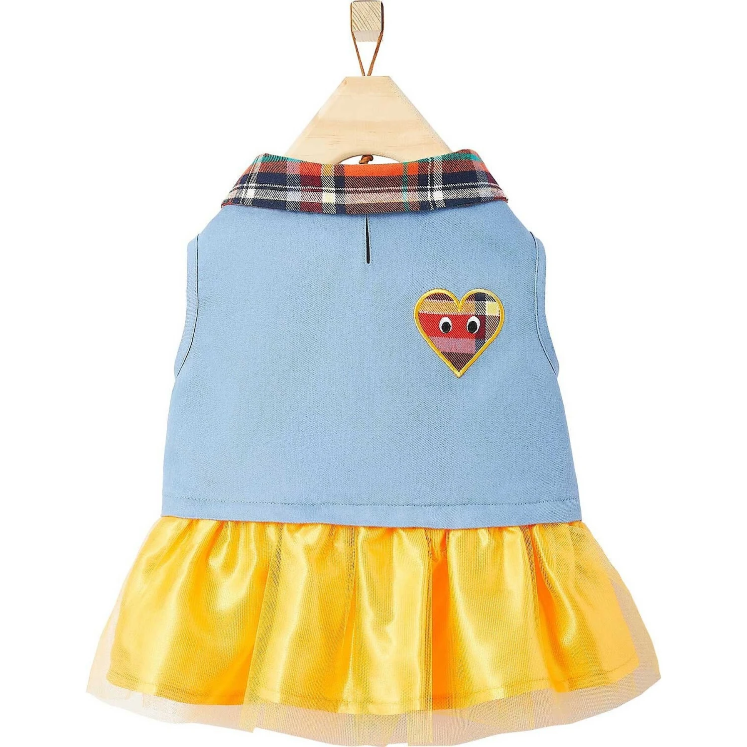 Frisco Chambray Plaid Dog & Cat Dress