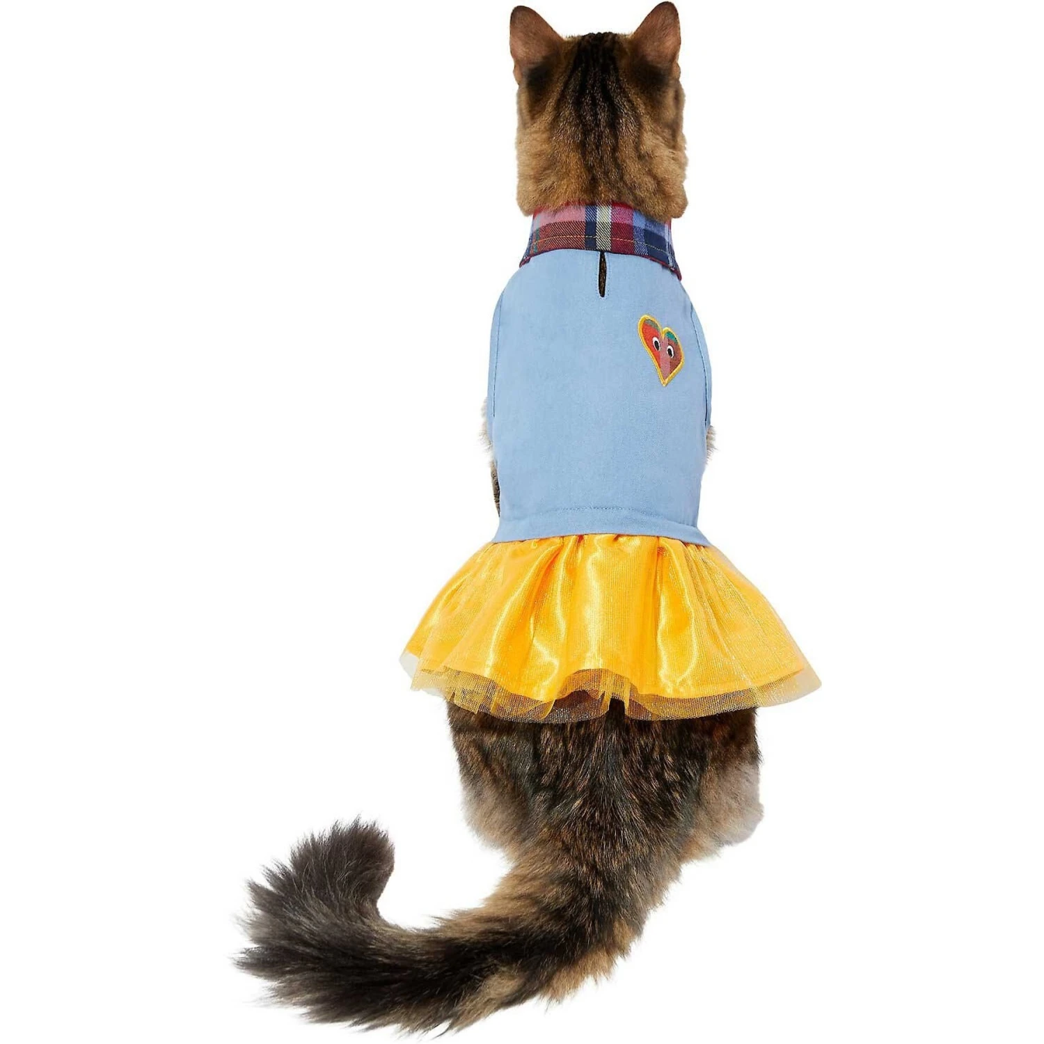Frisco Chambray Plaid Dog & Cat Dress