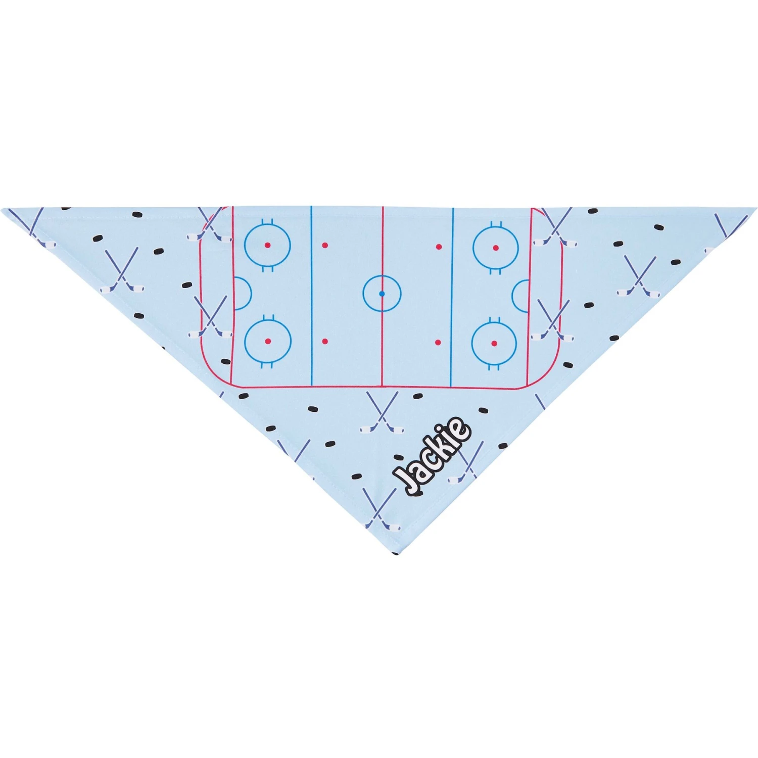 Frisco Ice Hockey Personalized Dog & Cat Bandana