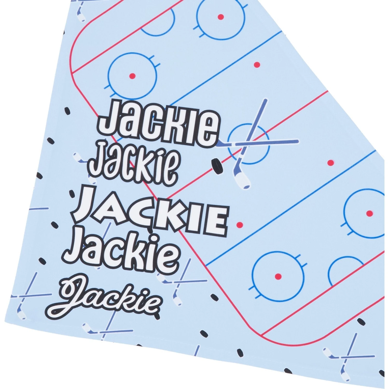 Frisco Ice Hockey Personalized Dog & Cat Bandana