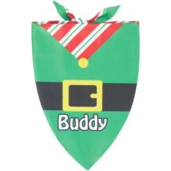 Frisco Santa's Favorite Elf Personalized Dog & Cat Bandana