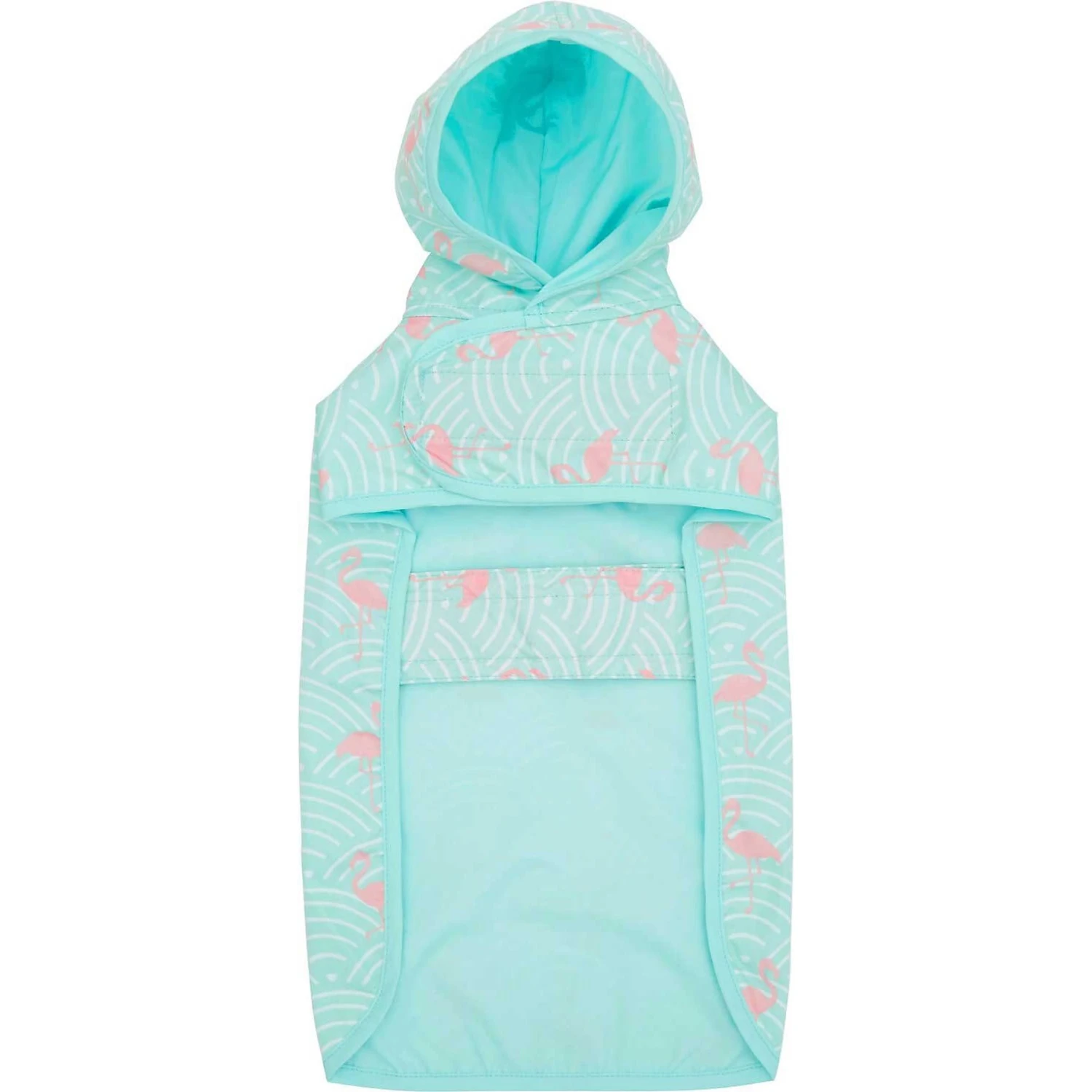 Frisco Lightweight Rainy Days Dog Raincoat & Frisco Lightweight Flamingo Dog Raincoat