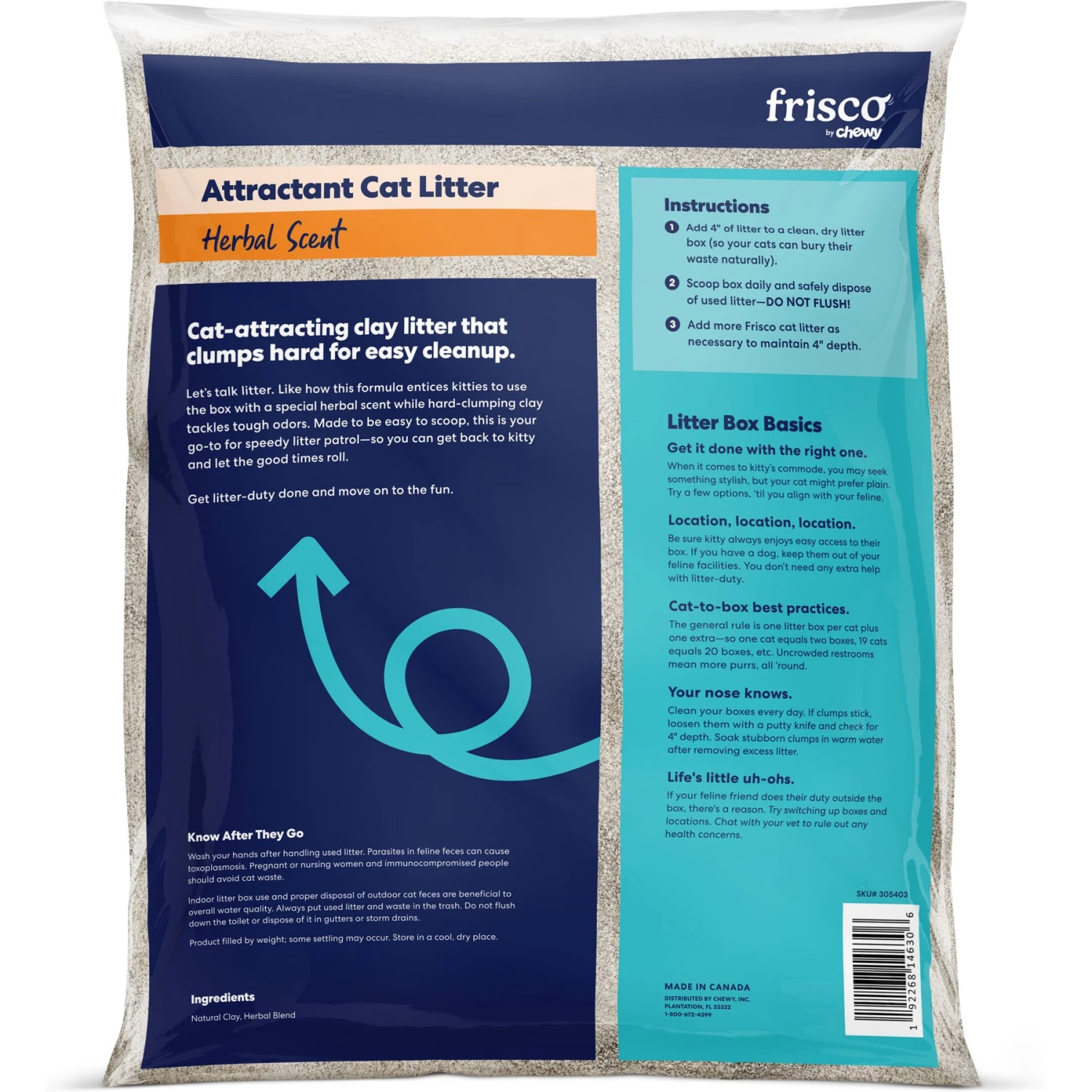 Frisco Attractant Multi-Cat Clumping Clay Cat Litter