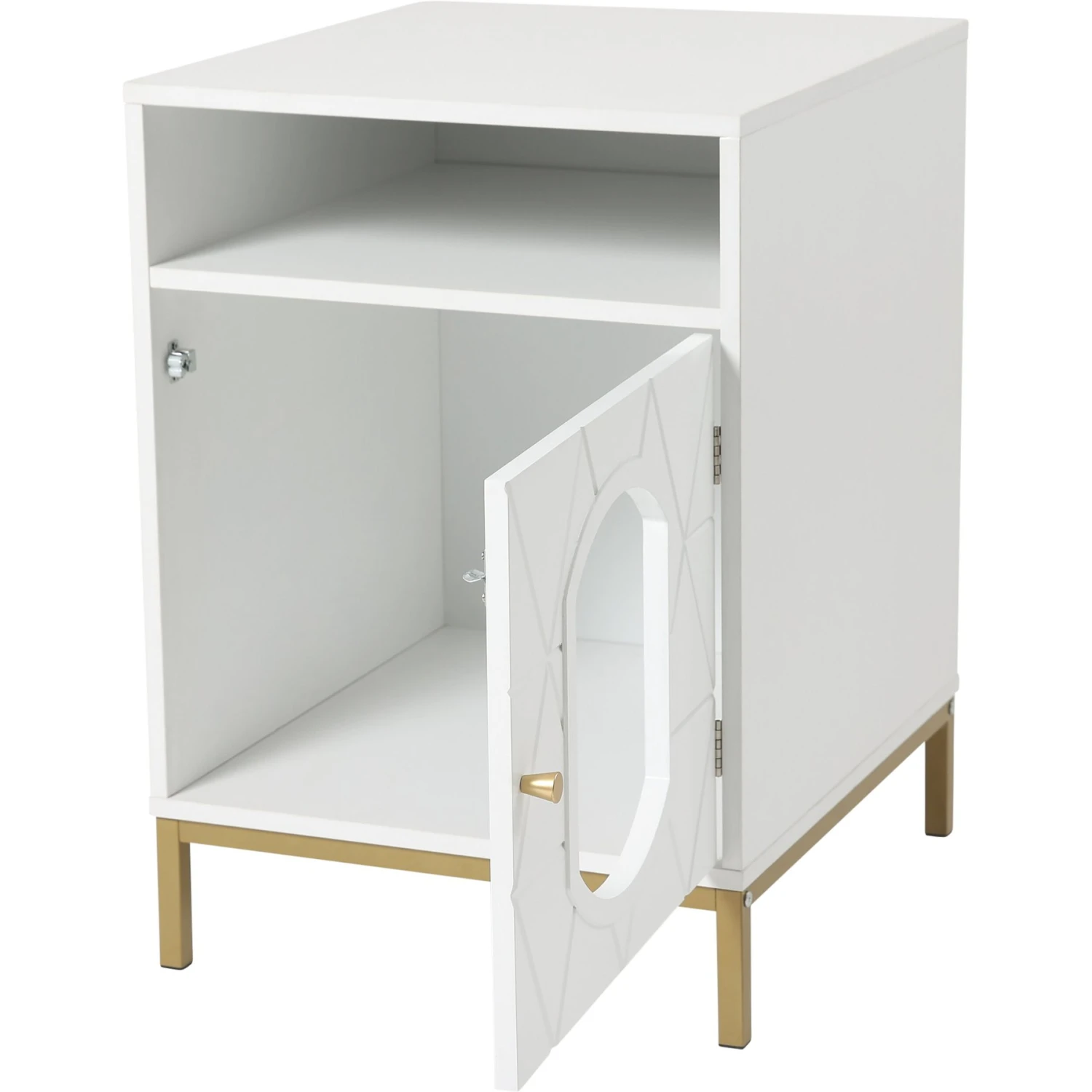 Frisco Elevated Side Table Litter Box Cover