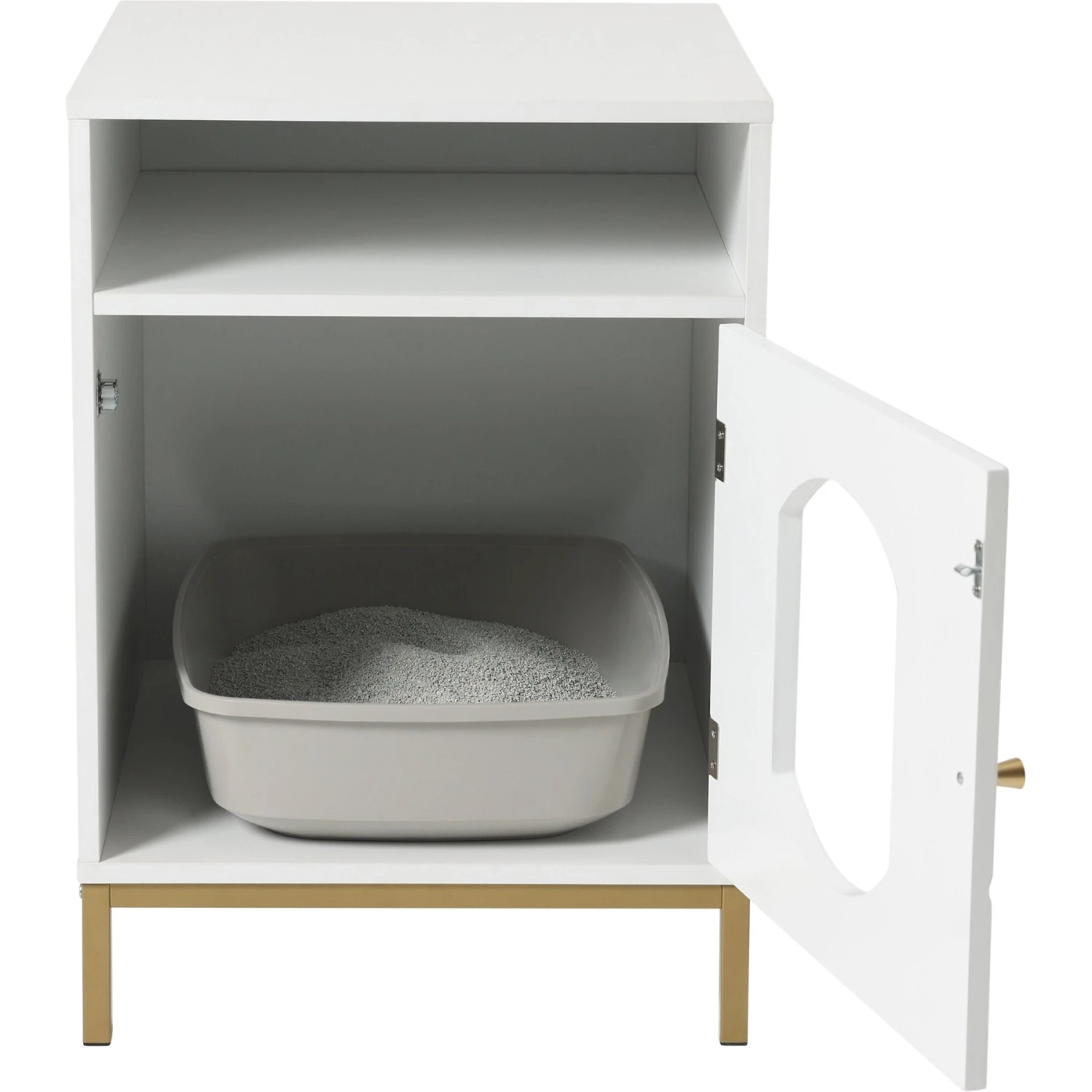 Frisco Elevated Side Table Litter Box Cover