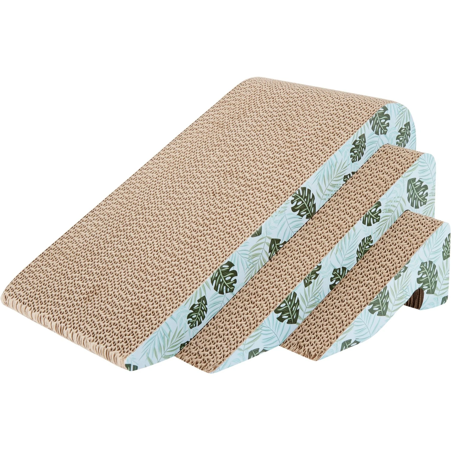 Frisco Nesting Cat Scratcher Toy with Catnip, Tropical Paradise