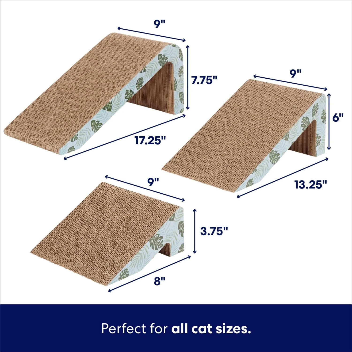 Frisco Nesting Cat Scratcher Toy with Catnip, Tropical Paradise