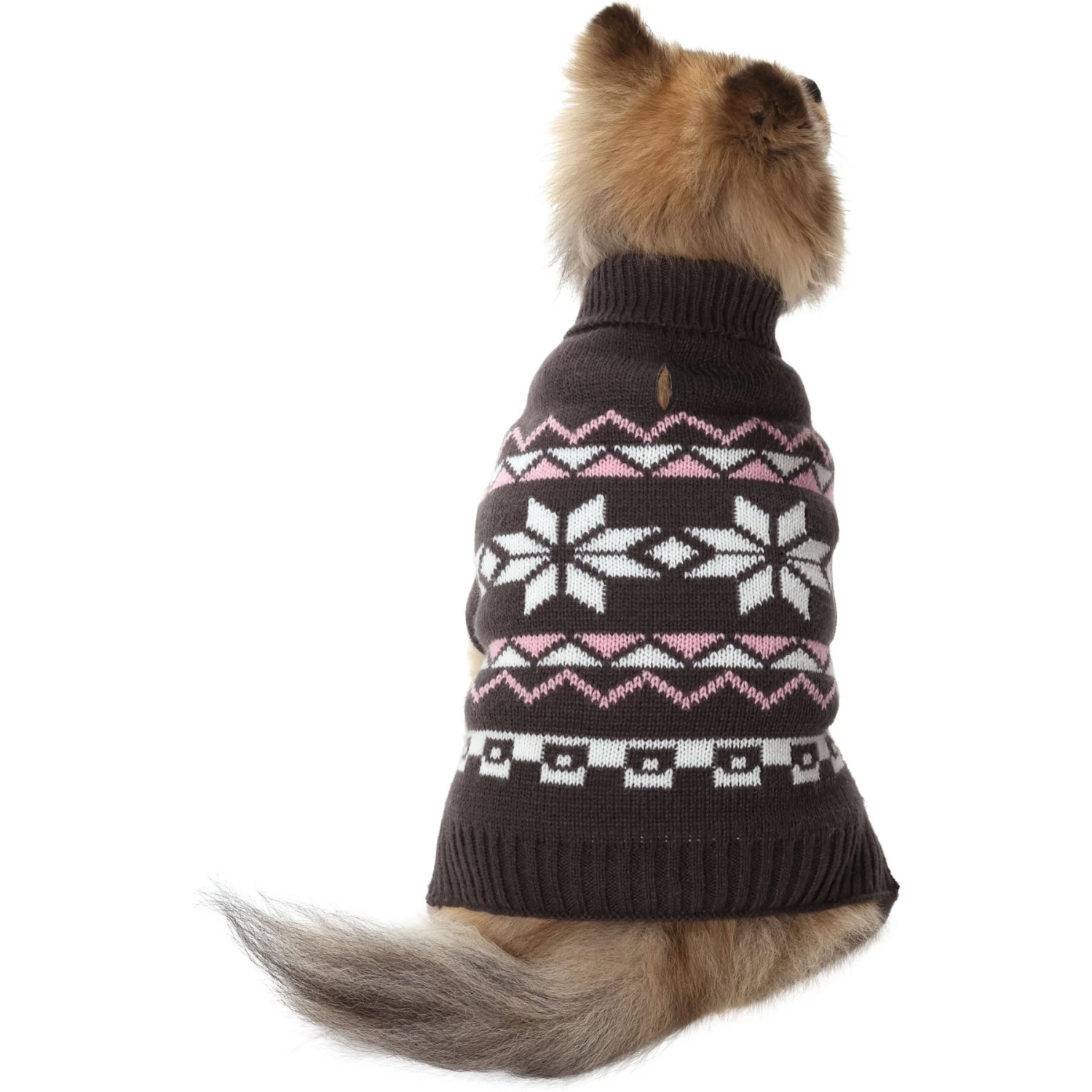 Frisco Gray Chevron Print Dog & Cat Sweater