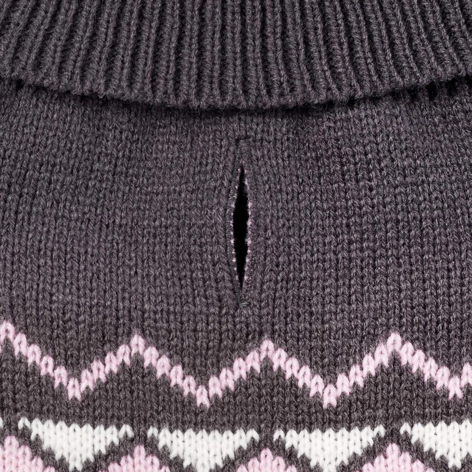 Frisco Gray Chevron Print Dog & Cat Sweater