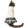 Frisco Plaid Dog & Cat Sweater Dress