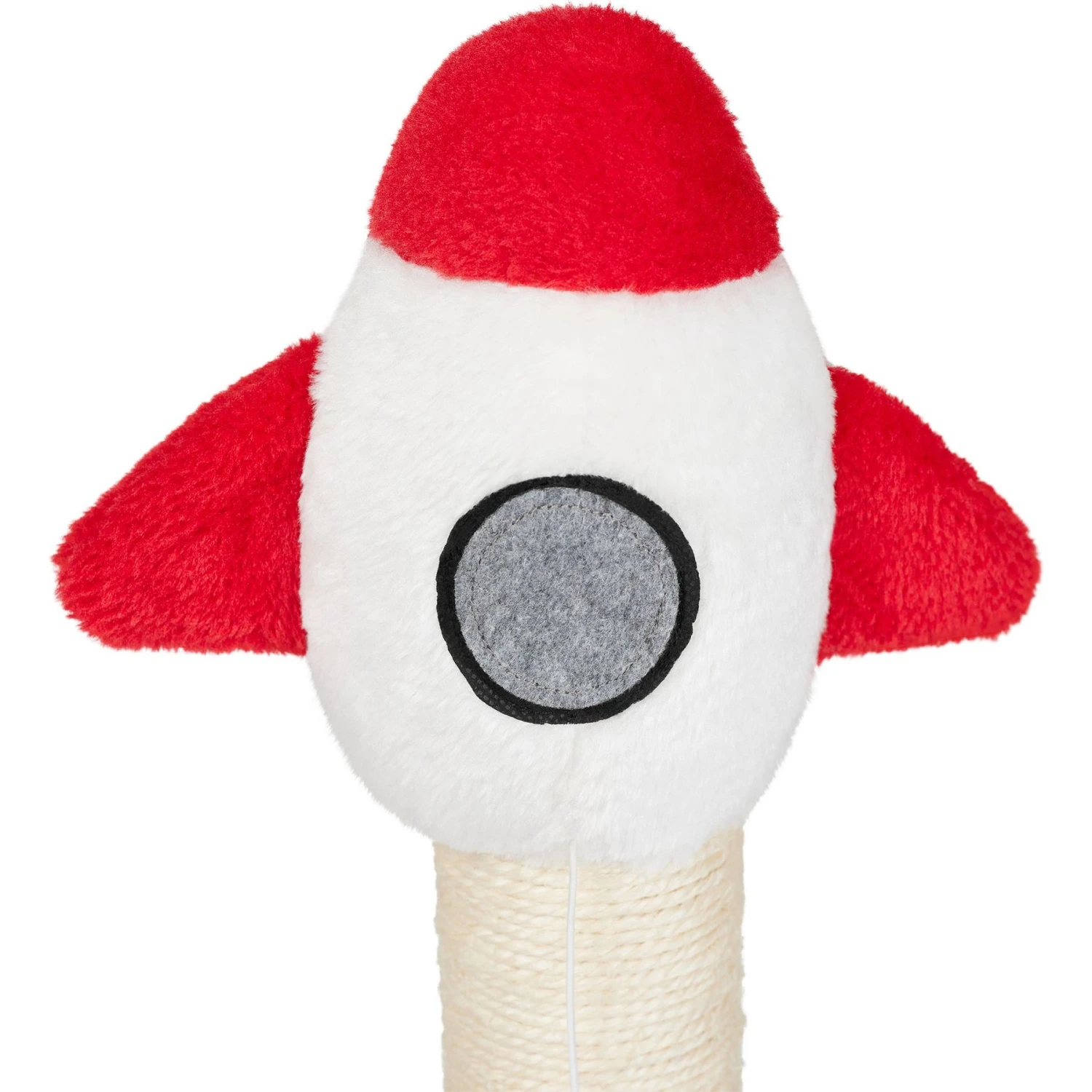 Frisco Rocket Ship 23" Sisal Cat Scratching Post with Play Base