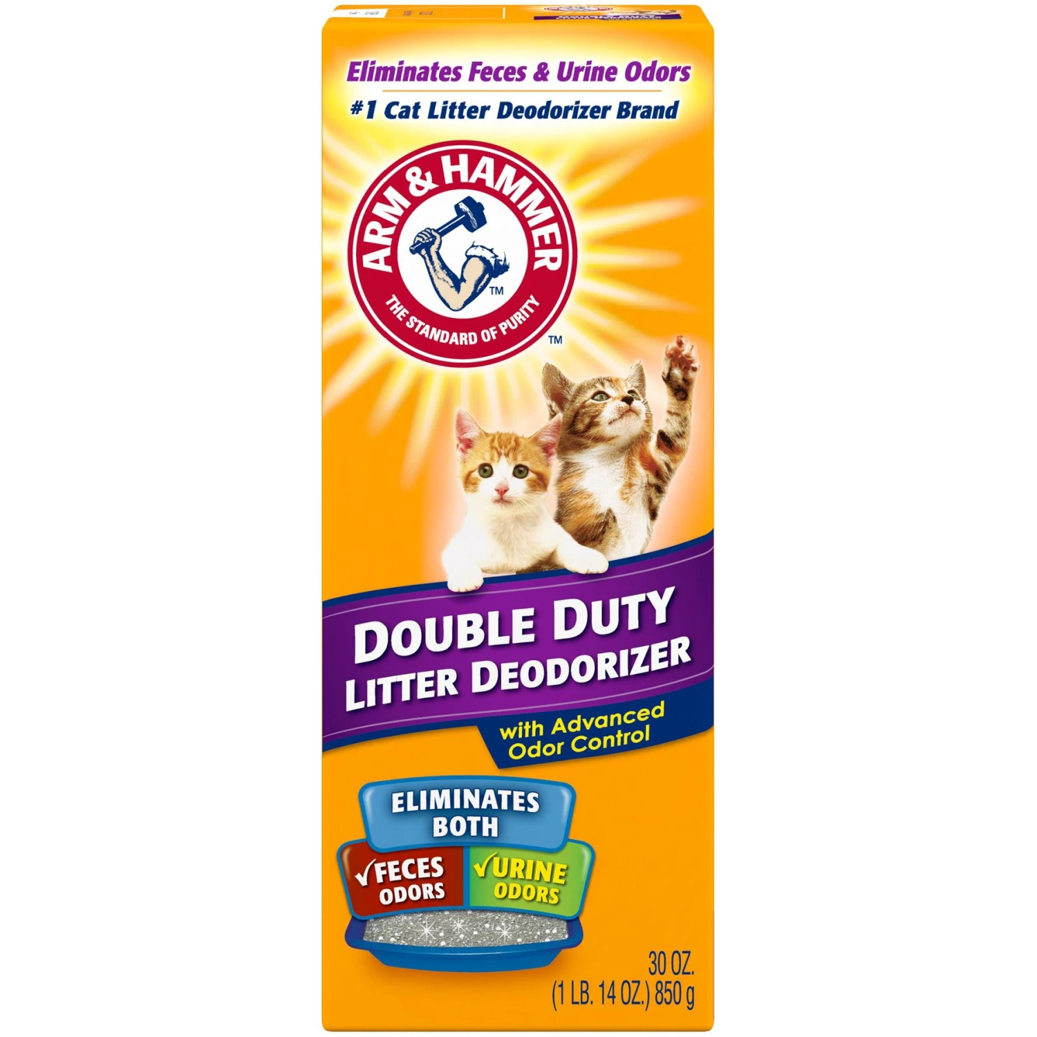 Frisco Multi-Cat Fresh Scented Clumping Clay Cat Litter & Arm & Hammer Litter Baking Soda Double Duty Cat Litter Deodorizer