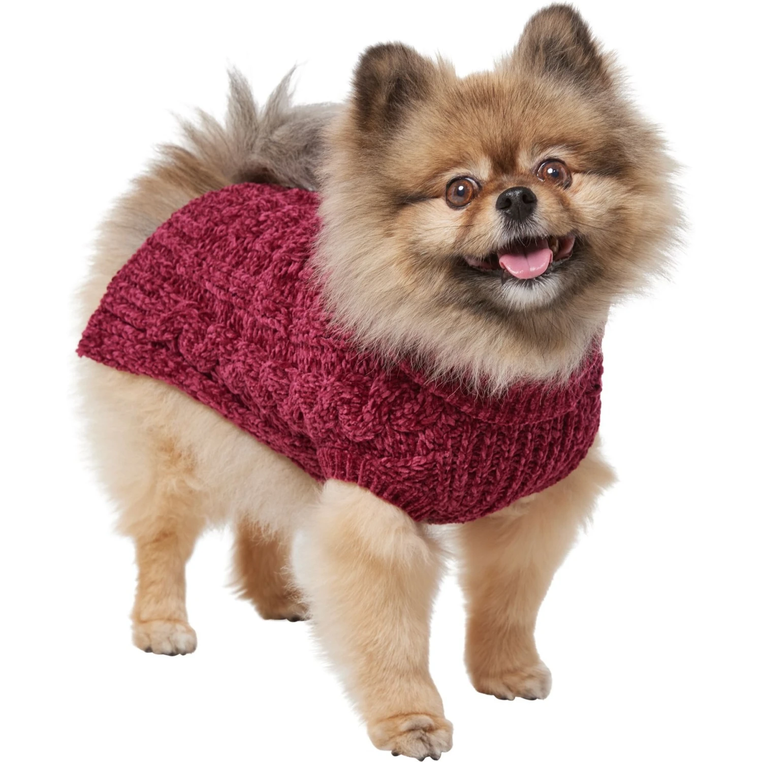 Frisco Cozy Textured Chenille Dog & Cat Sweater