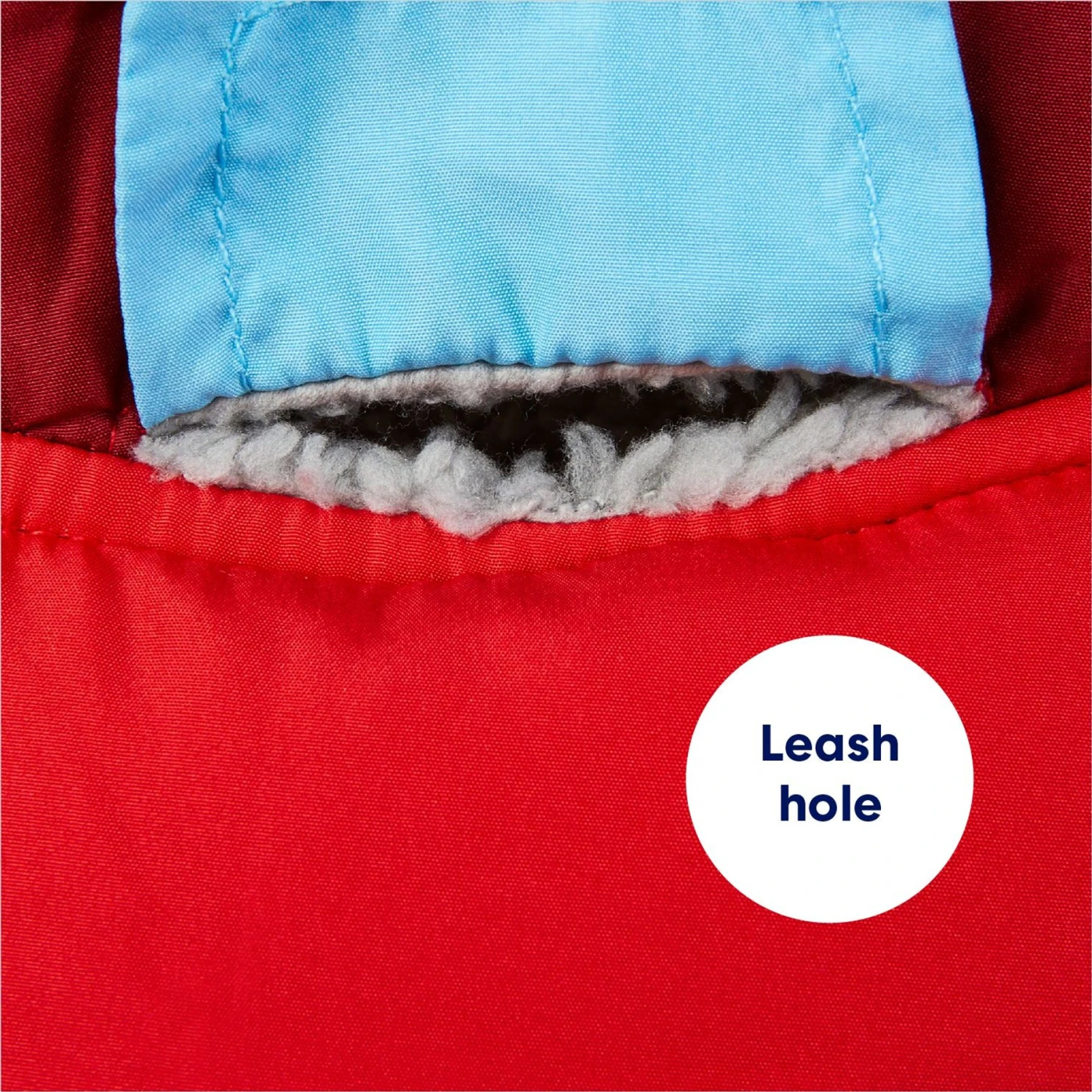 Frisco Medium Weight Retro Colorblock Mixed Media Dog & Cat Coat