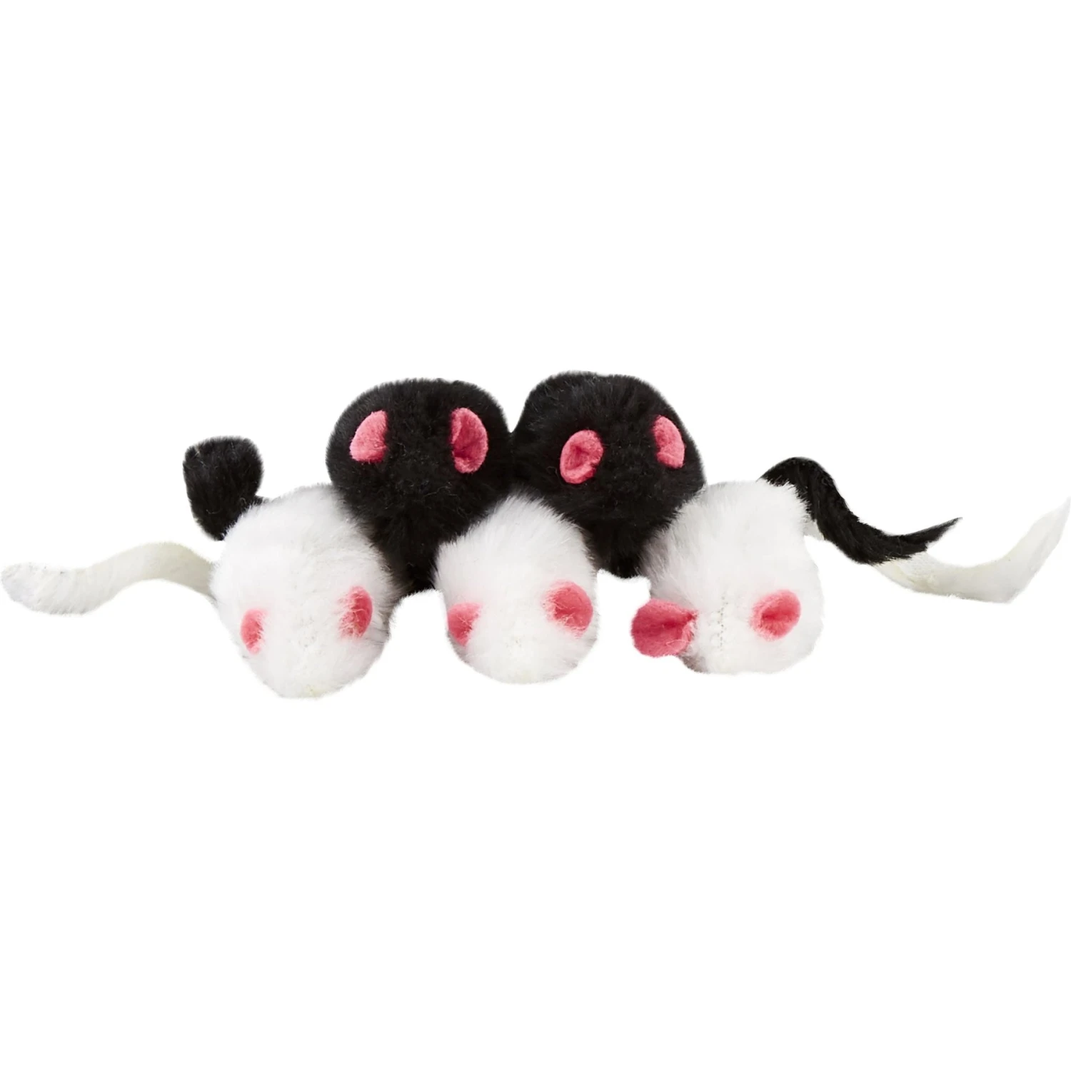 Frisco Natural Catnip & Hartz Just for Cats Mini Mice Cat Toy with Catnip, 5 count
