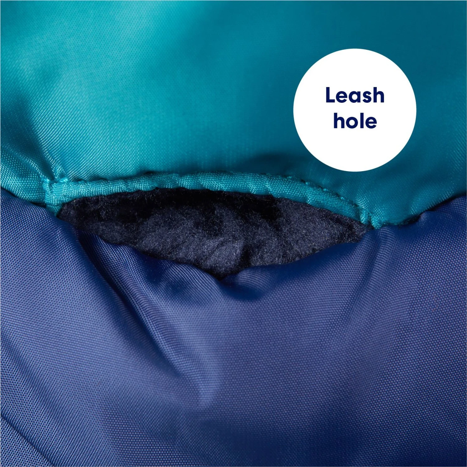 Frisco Heavy Weight Urban City Colorblock Dog & Cat Parka with Sherpa Lining