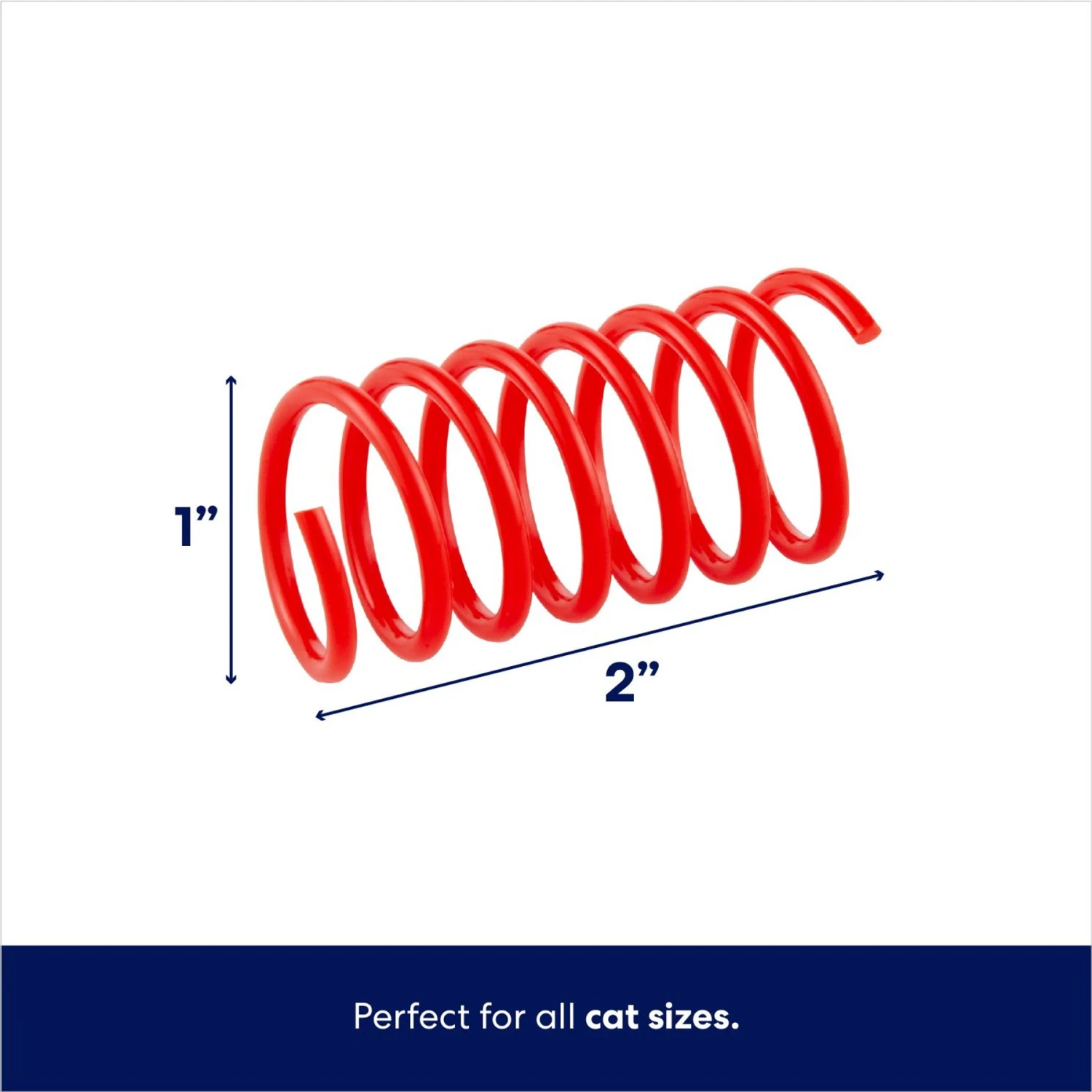 Frisco Colorful Springs Cat Toy & Frisco Bird with Feathers Teaser Wand Cat Toy with Catnip